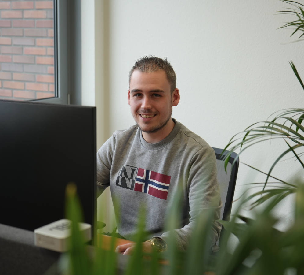 Afstudeerstagair Thijs start afstudeeronderzoek bij GTS